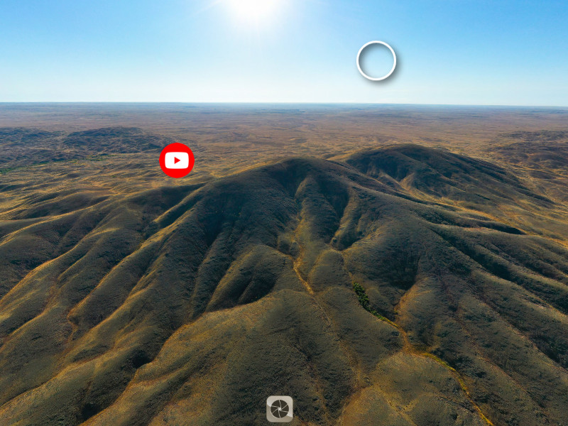 Виртуальный 3D-тур, гора 2 Брата, Актюбинская область