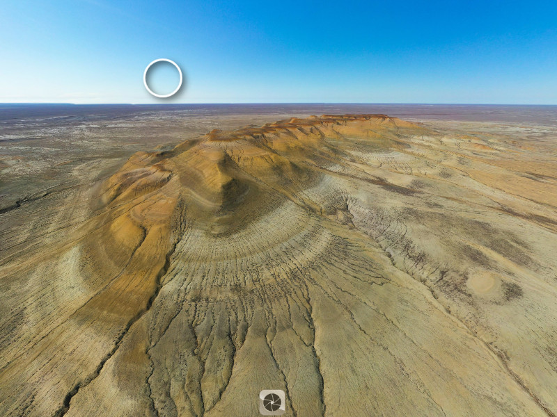 Виртуальный 3D-тур, плато Устюрт, Замыстан, Актюбинская область